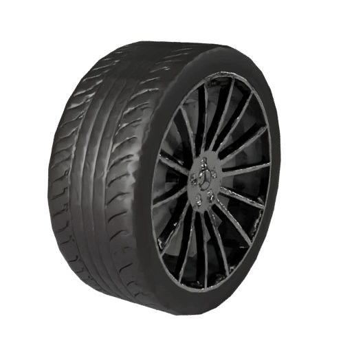 Tripo AI generated wheel